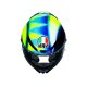 AGV Pista GP RR Soleluna 2021 Helm neongelb rot blau