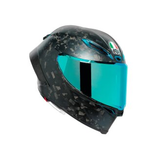 AGV Pista GP RR Futuro Carbonio Forgiato Helm matt carbon blau