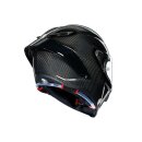 AGV Pista GP RR Carbon Helm Uni glanz carbon grau