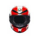 AGV K6 S SIC58 Simoncelli Helm Replica rot weiß beige