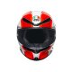 AGV K6 S SIC58 Simoncelli Helm Replica rot weiß beige