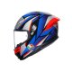 AGV K6 S Slashcut Motorrad-Helm schwarz blau rot