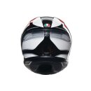 AGV K6 S Hyphen Motorrad-Helm schwarz rot weiß