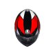 AGV K6 S Hyphen Motorrad-Helm schwarz rot weiß