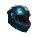 AGV K6 S Motorrad-Helm 22.06 Uni Petrolio matt blau