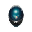 AGV K6 S Motorrad-Helm 22.06 Uni Petrolio matt blau