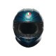 AGV K6 S Motorrad-Helm 22.06 Uni Petrolio matt blau
