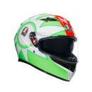 AGV K3 Rossi Mugello 2018 Helm Replica grün rot...