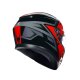 AGV K3 Compound Motorrad-Helm schwarz rot