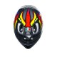 AGV K3 Birdy 2.0 Motorrad-Helm grau gelb rot