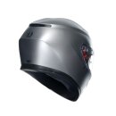 AGV K3 Motorrad-Helm 22.06 Uni Rodio grau matt