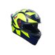 AGV K1 S Soleluna 2018 Rossi Helm Replica neongelb blau