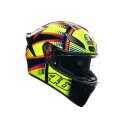 AGV K1 S Soleluna 2015 Rossi Helm schwarz gelb blau