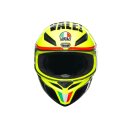 AGV K1 S Grazie Vale Rossi Helm Replica neongelb schwarz