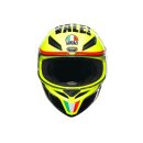 AGV K1 S Grazie Vale Rossi Helm Replica neongelb schwarz