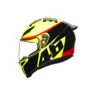AGV K1 S Grazie Vale Rossi Helm Replica neongelb schwarz