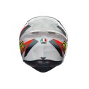 AGV K1 S Blipper Motorrad-Helm grau rot