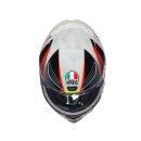 AGV K1 S Blipper Motorrad-Helm grau rot