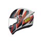 AGV K1 S Blipper Motorrad-Helm grau rot