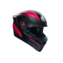 AGV K1 S Warmup Motorrad-Helm schwarz pink