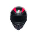 AGV K1 S Warmup Motorrad-Helm schwarz pink