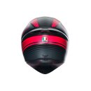 AGV K1 S Warmup Motorrad-Helm schwarz pink
