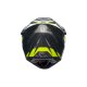 AGV AX9 Steppa Enduro Helm carbon grau neongelb