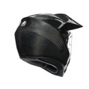 AGV AX9 Enduro Helm Uni Glossy carbon schwarz glanz