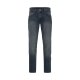 Rokker RT Tapered Slim AA Motorrad-Jeans Mid blau