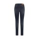 Rokker RT Mid Waist Slim Damen Motorrad-Jeans blau