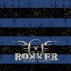 Rokker Tube Bold Stripes Halstuch blau schwarz