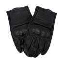 Rokker Tucson Perforated Motorrad Handschuh schwarz