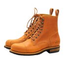 Rokker Urban Rebel Motorrad-Stiefel Cognac braun