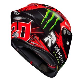 HJC Rpha 1 Quartararo Replica MC1 Monster Helm rot grn
