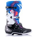 Alpinestars Tech 10 Supervented Crossstiefel schwarz blau violett weiß