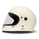 DMD Rivale Retro Integralhelm Uni Cream weiß