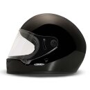 DMD Rivale Retro Integralhelm Uni schwarz