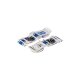Factory Effex Quick Strap Crossbrillen-Halterung weiß