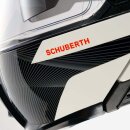 Schuberth E2 Defender Enduro Klapphelm weiß rot blau