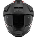 Schuberth E2 Defender Enduro Klapphelm weiß rot blau