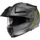 Schuberth E2 Explorer Enduro Klapphelm matt grün grau