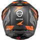 Schuberth E2 Explorer Enduro Klapphelm matt orange grau