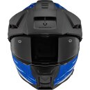 Schuberth E2 Explorer Enduro Klapphelm blau weiß rot