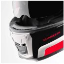 Schuberth S3 Daytona Integralhelm rot weiß grau