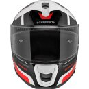 Schuberth S3 Daytona Integralhelm rot weiß grau