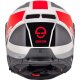 Schuberth S3 Daytona Integralhelm rot weiß grau