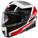Schuberth S3 Daytona Integralhelm rot weiß grau