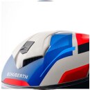 Schuberth S3 Storm Integralhelm blau rot weiß