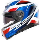 Schuberth S3 Storm Integralhelm blau rot weiß