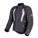 Stadler Free Sport Pro Damen Motorrad-Jacke schwarz silber grau
